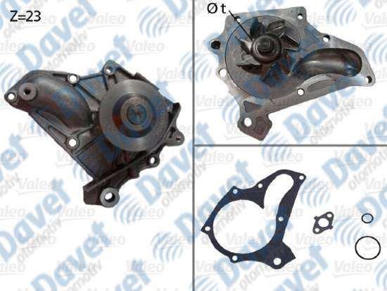 VALEO 506624 Devirdaim Toyota Avensis 2.0 97-00 Corona 2.0 88-95 Carina 2.0 87-97 Rav4 96-00